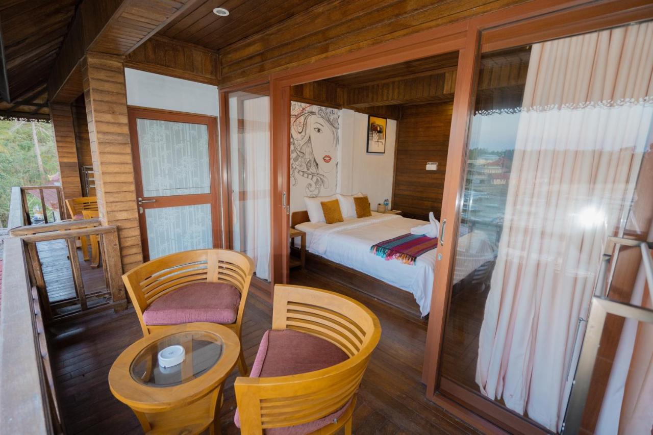 Dava Villa Ocean View Toyapakeh Exterior foto